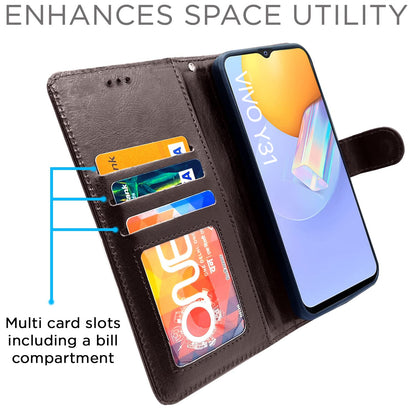 Coffee flip case for Vivo Y31/Y51 – Pikkme – photo 3