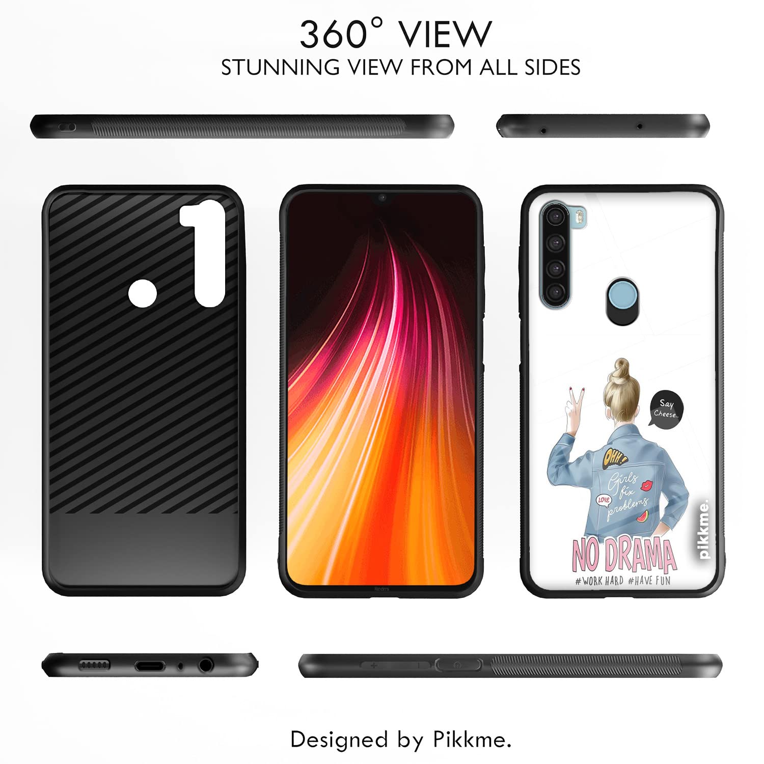 Hybrid Mobile back cover for Redmi Note 8 – Pikkme – photo 2