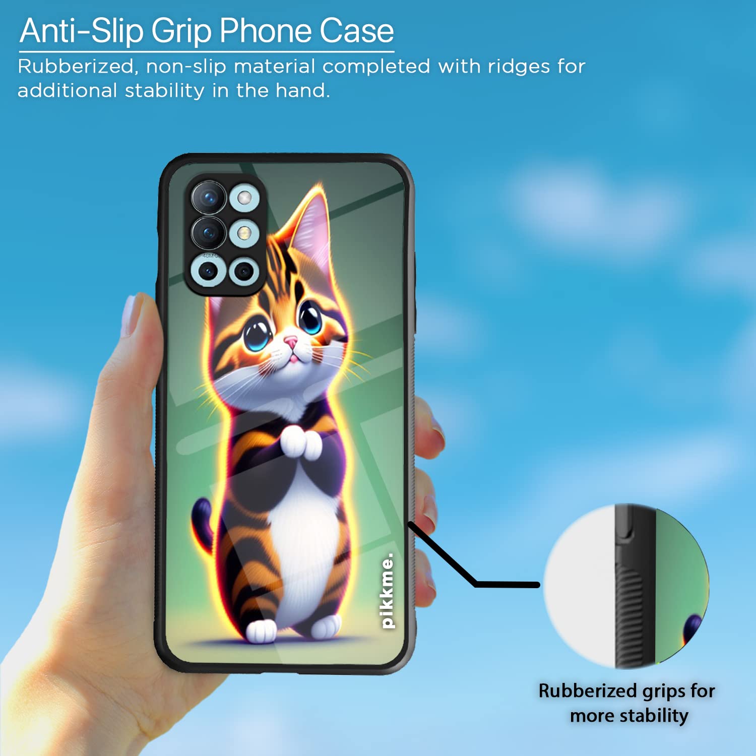 OnePlus 8T Cat phone cover by Pikkme – photo 5