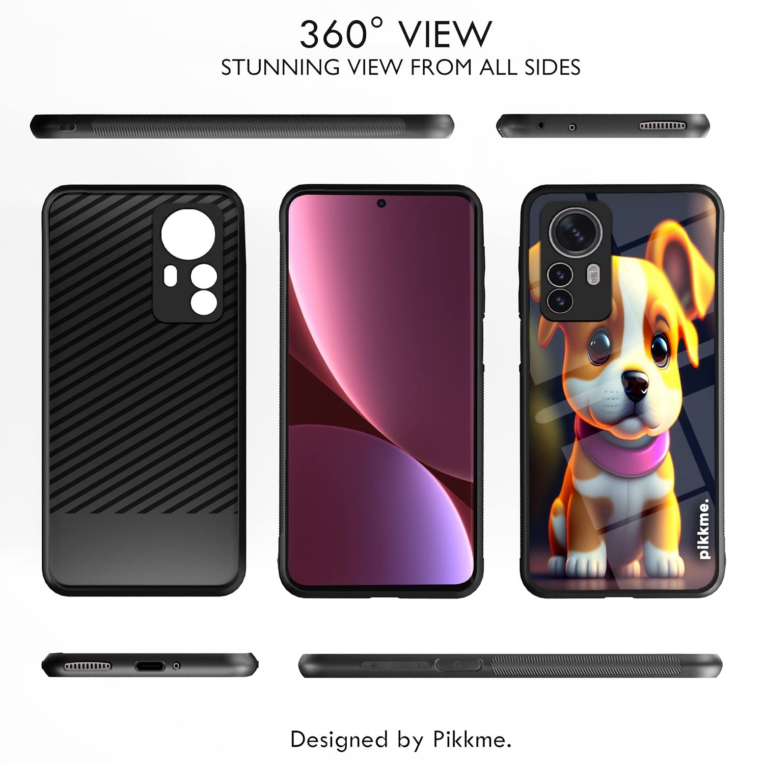 Mi 12 Pro 5G Dog mobile cover by Pikkme – photo 2