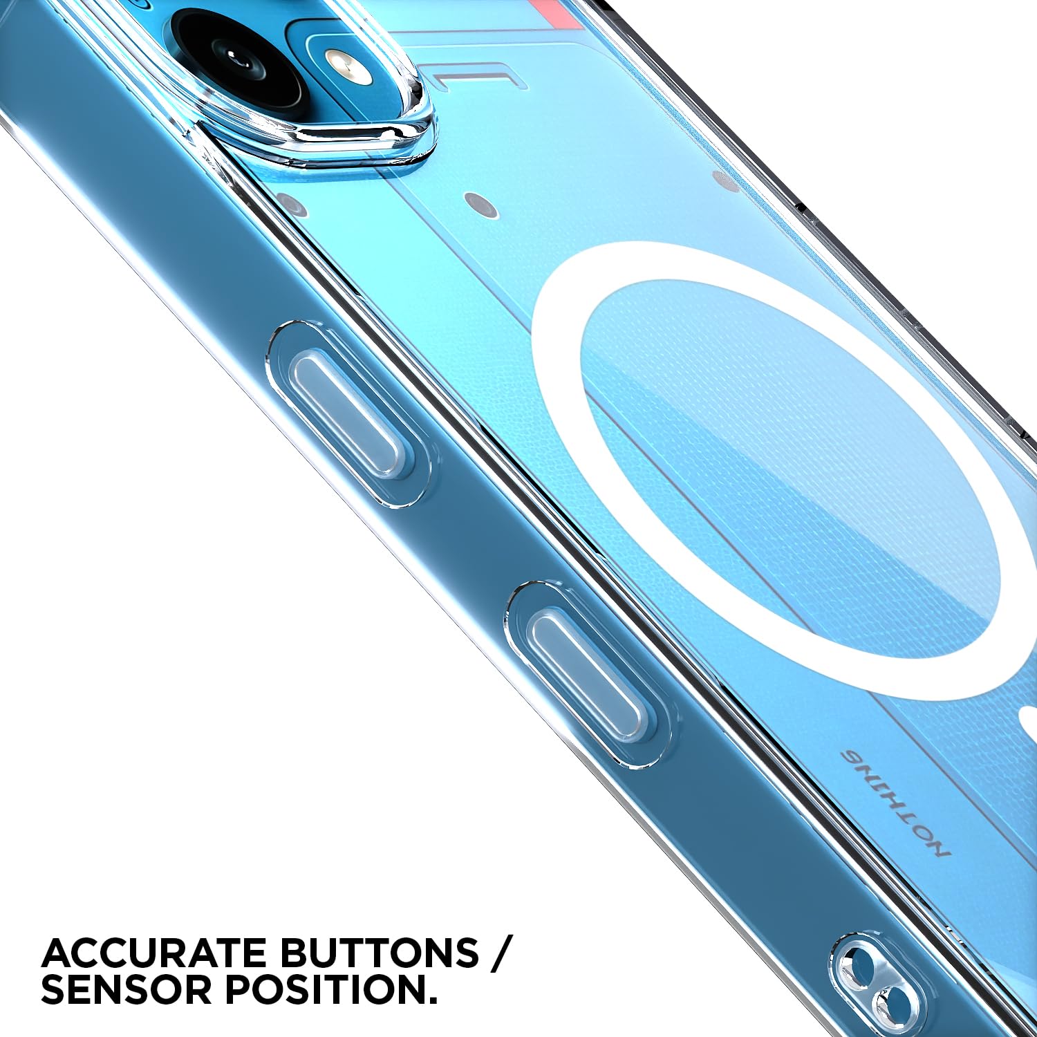 Pikkme transparent mag-safe back cover for Nothing Phone 3a Lite 5G – photo 6