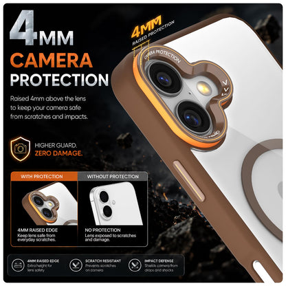 Pikkme iPhone 17 MagSafe brown mag-safe back cover – photo 4