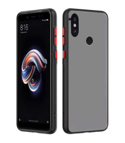 Pikkme black Matte phone cover for Redmi Note 5 Pro