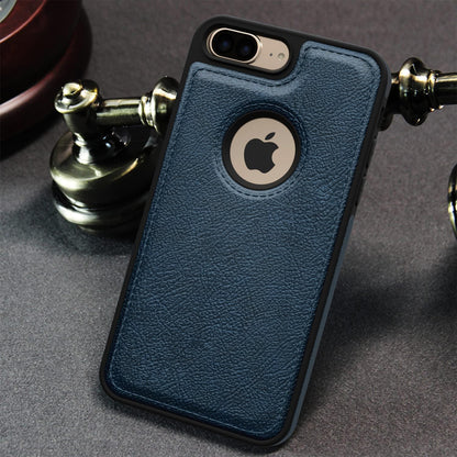 Pikkme iPhone 7 Plus / 8 Plus Flexible Pu Leather Back Cover | Blue