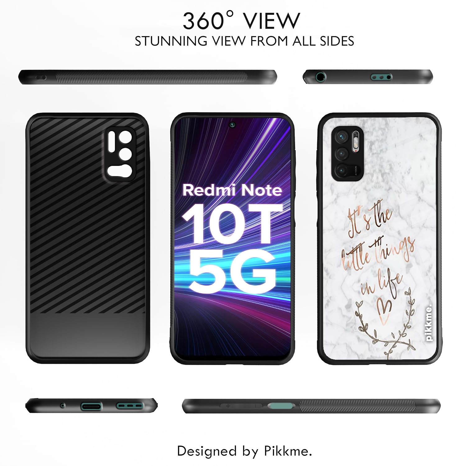 Redmi Note 10T/Poco M3 Pro 5G Hybrid back cover by Pikkme – photo 2