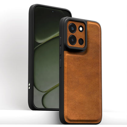 Pikkme brown Leather mobile back cover for OnePlus Nord 6 5G – photo 2