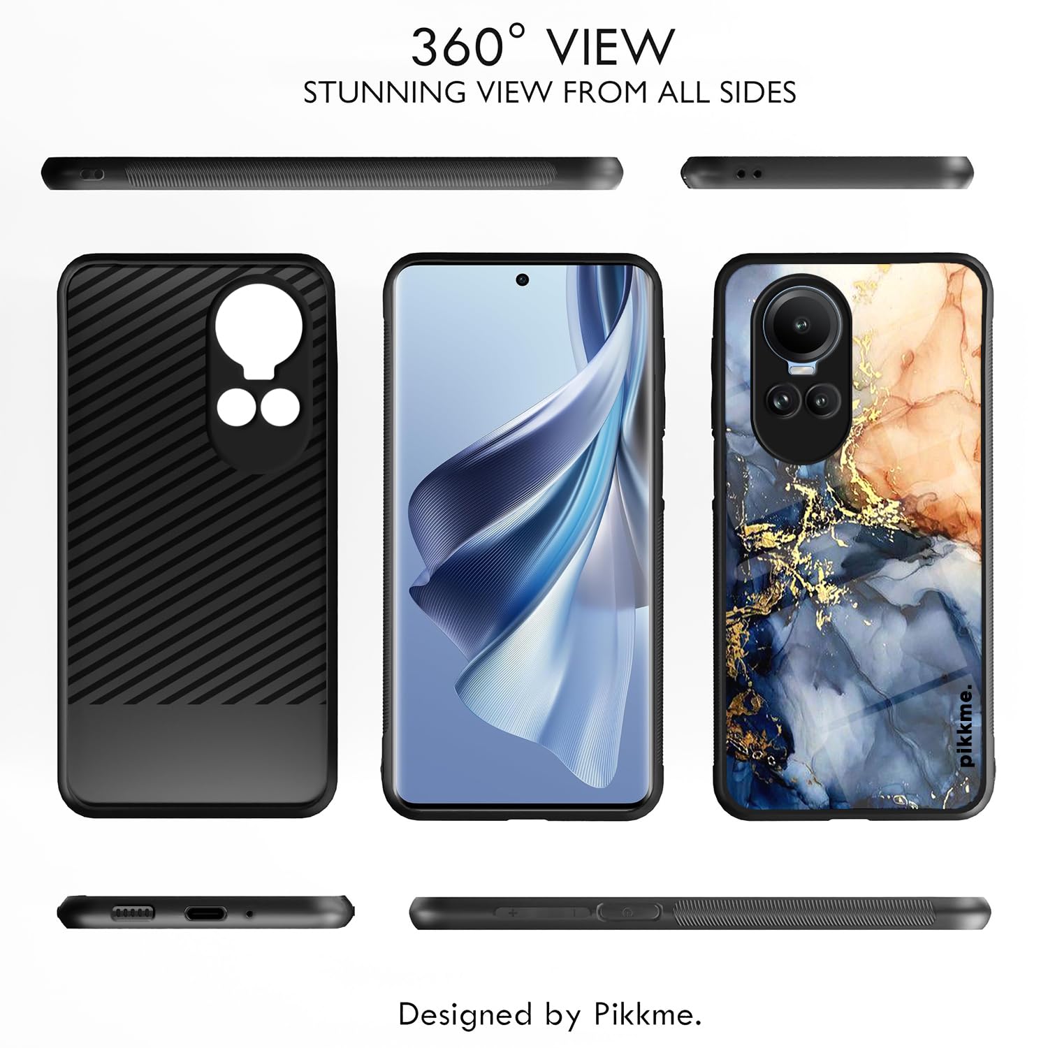 Oppo Reno 10 Pro 5G Hybrid mobile back cover by Pikkme – photo 2