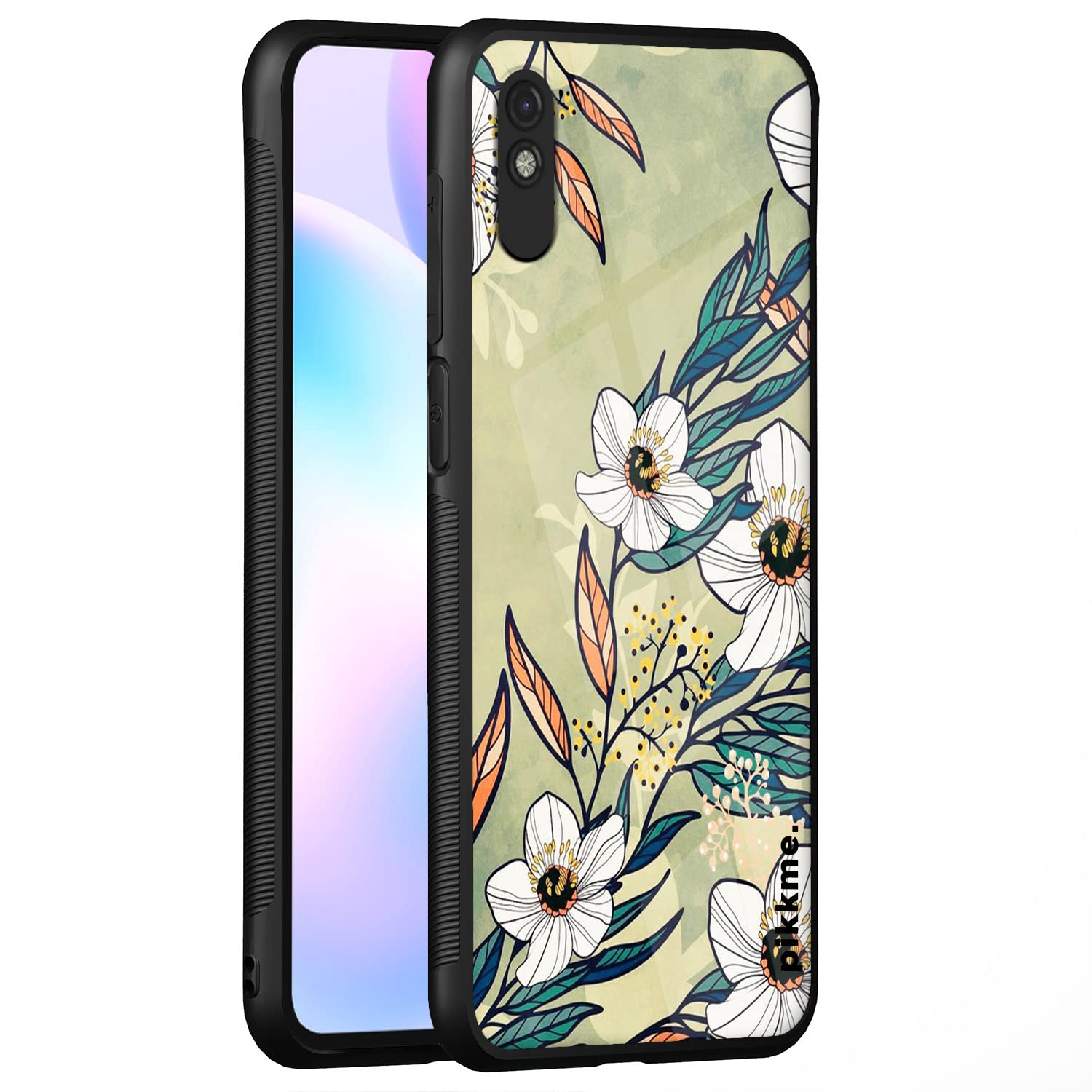 Pikkme Flower phone cover for Redmi 9A/9i/9A Sport
