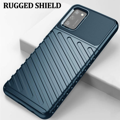 Samsung M02s Matte mobile cover in blue by Pikkme – photo 2
