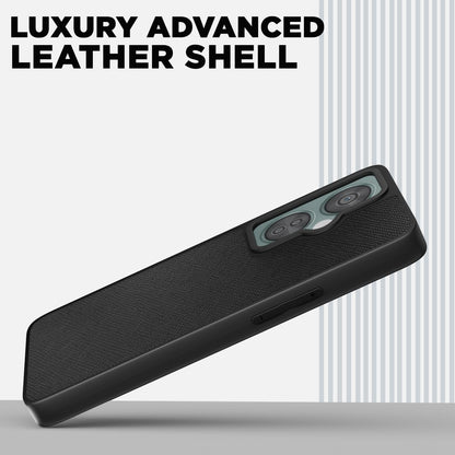 Pikkme black Leatherback mobile back cover for OnePlus Nord CE 3 Lite/Nord N30 5G – photo 2