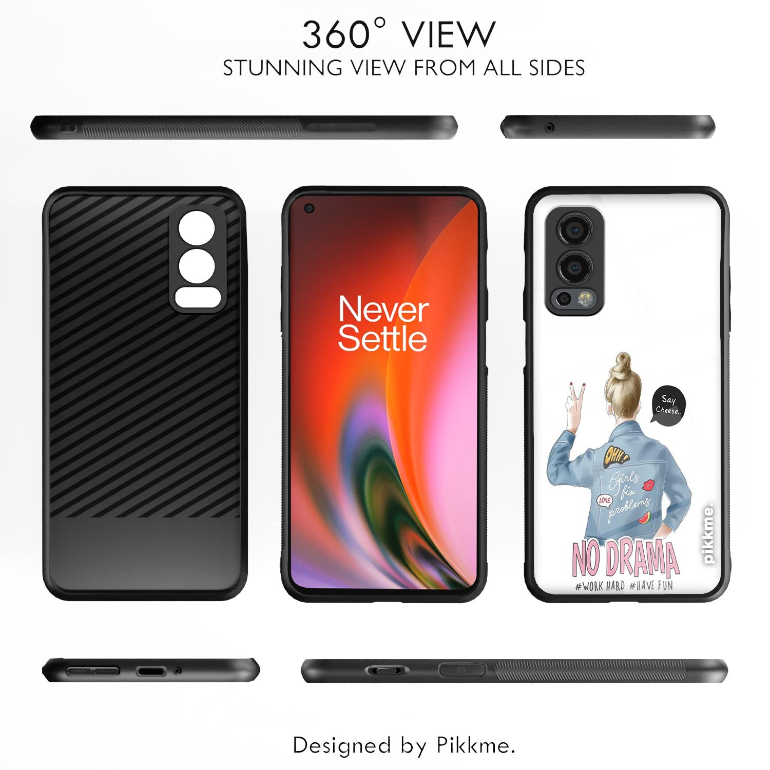 Pikkme OnePlus Nord 2 5G Hybrid back cover – photo 2