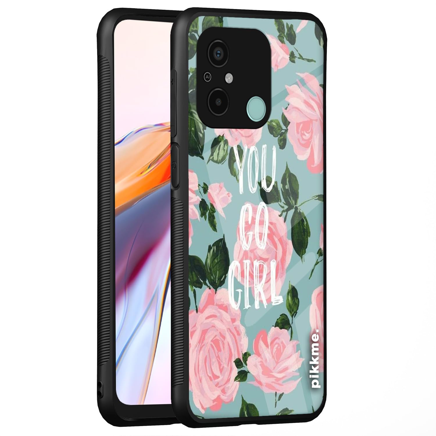 Redmi 12C/Poco C55 Flower mobile back cover by Pikkme