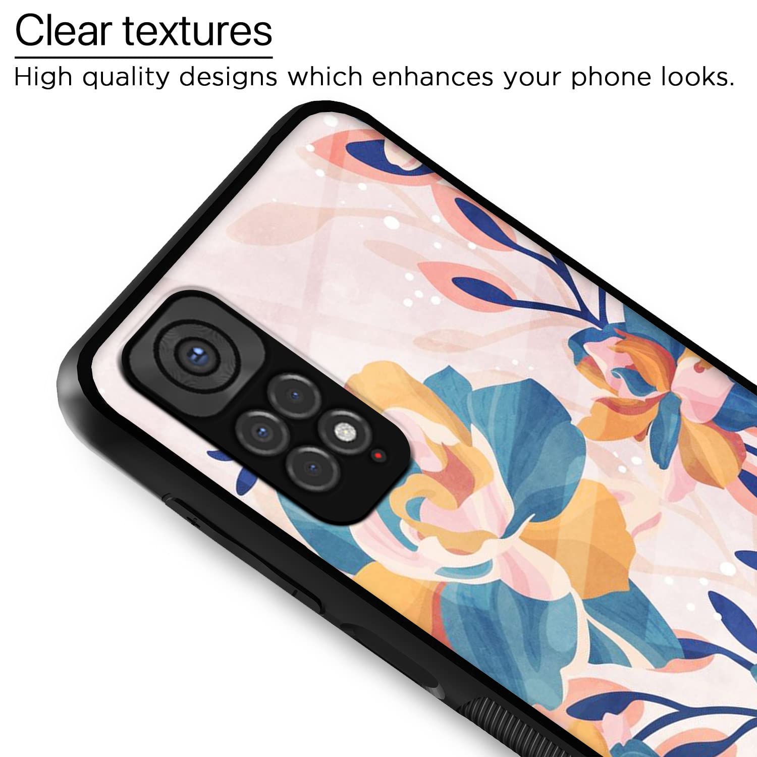 Pikkme Redmi Note 11/Note 11s Flower mobile back cover – photo 4