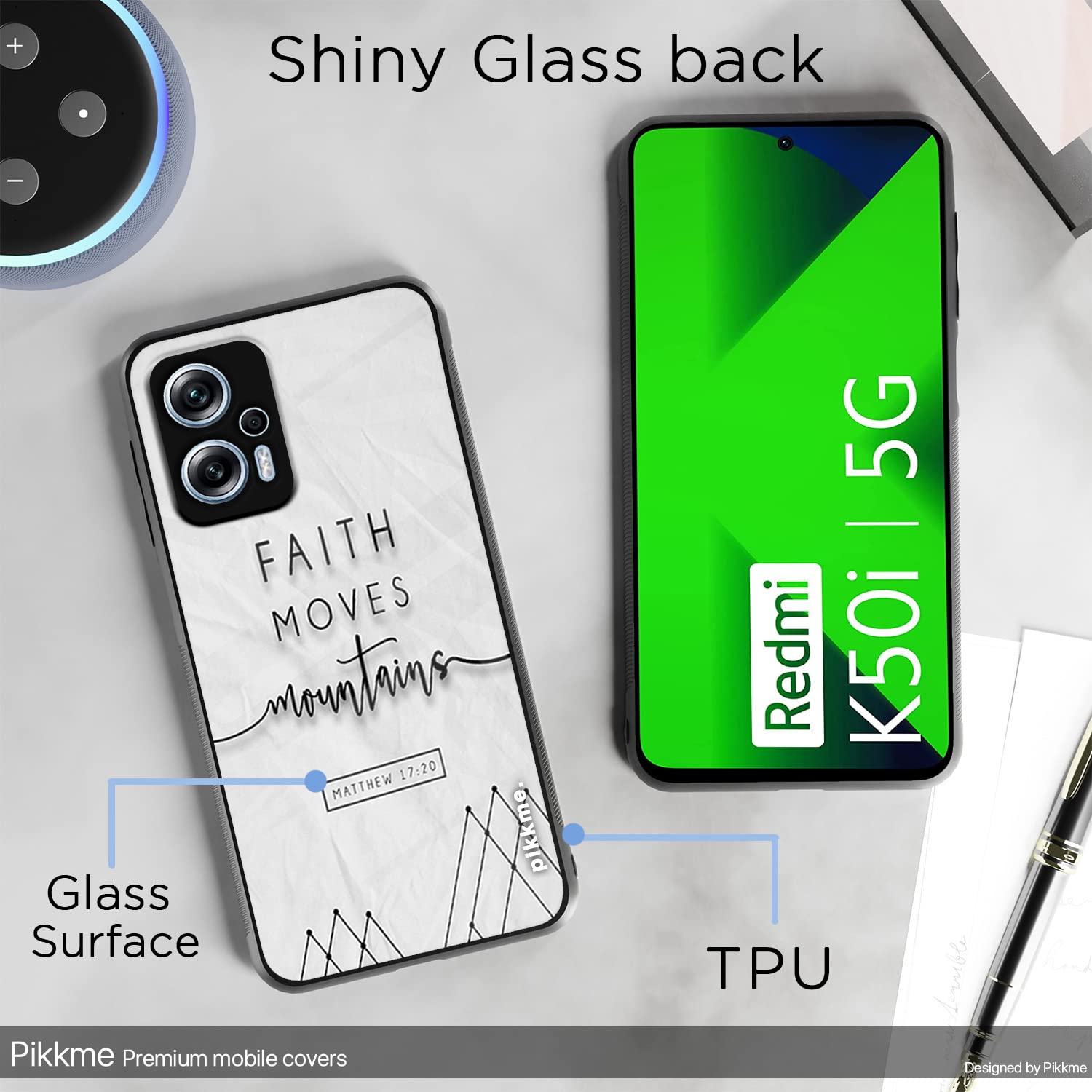 Pikkme Hybrid back cover for Redmi K50i 5G – photo 3