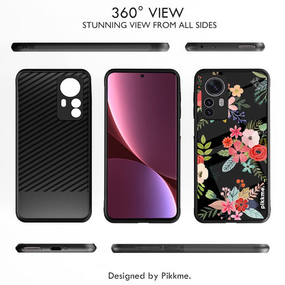 Mi 12 Pro 5G Flower mobile back cover by Pikkme – photo 2