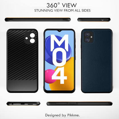 Pikkme Samsung M04 blue mobile back cover – photo 3