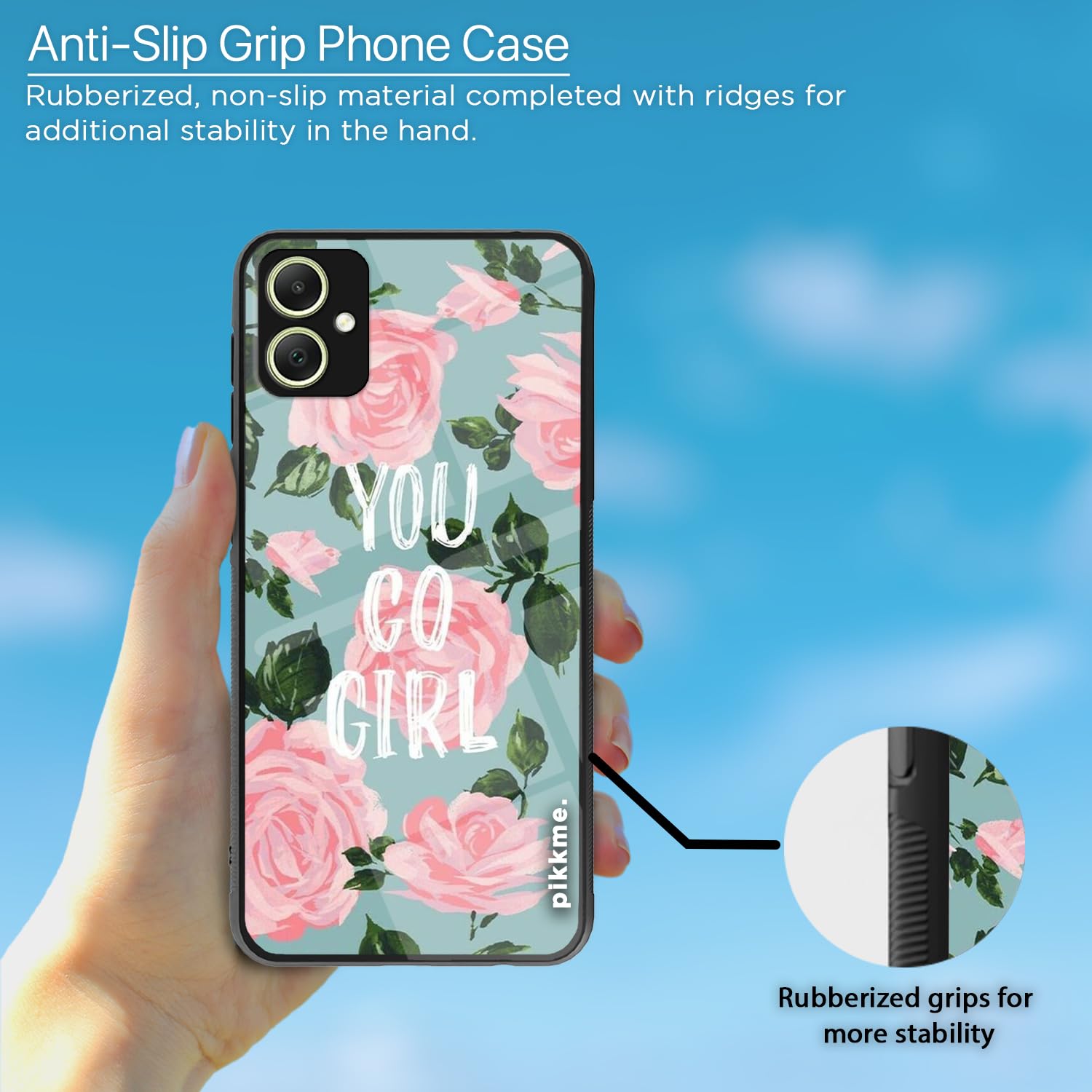 Pikkme Samsung A05/M05/F05 Flower phone cover – photo 5