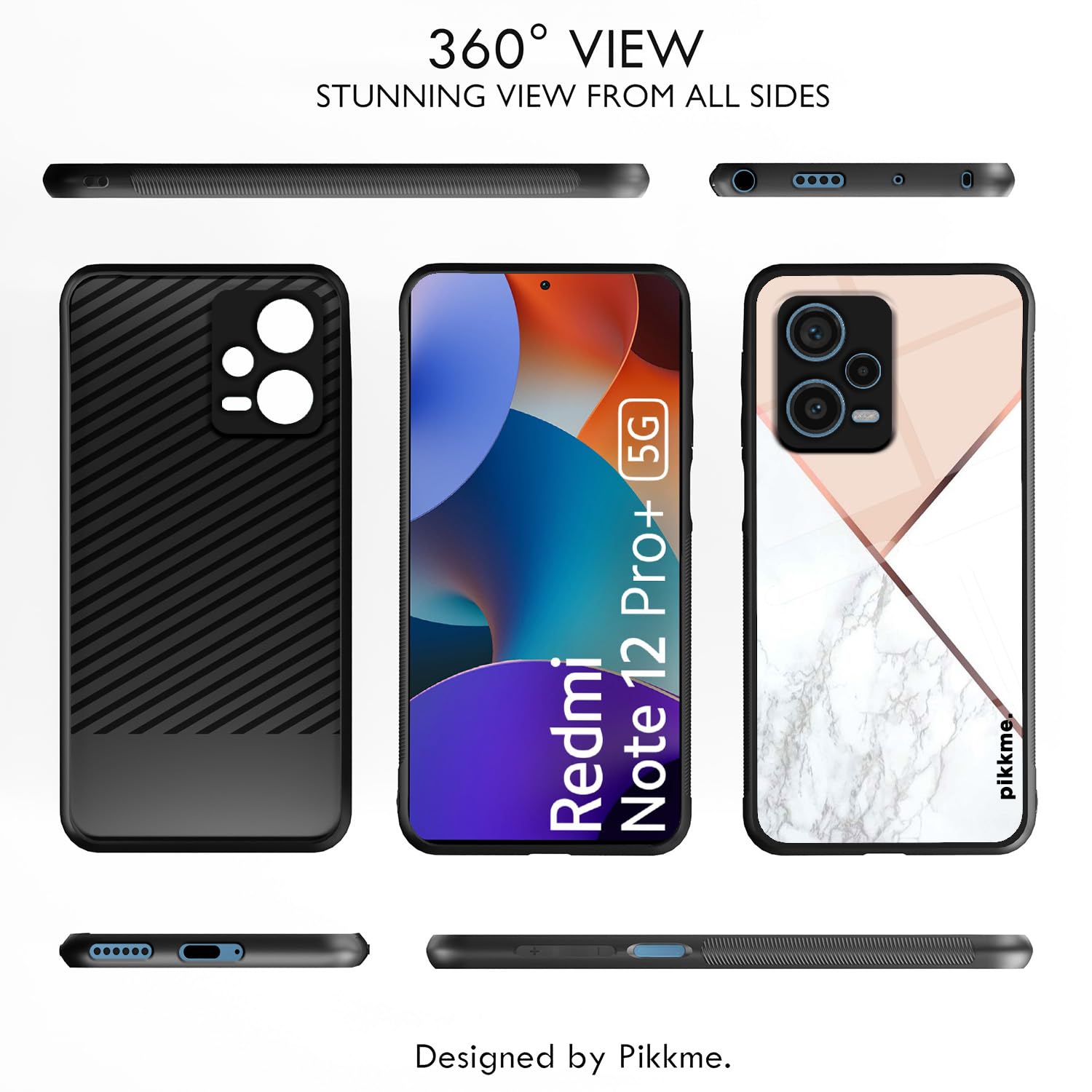 Pikkme Hybrid mobile cover for Redmi Note 12 Pro Plus 5G – photo 2
