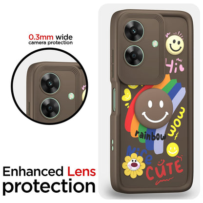 Realme Narzo N61/C61 4G Soft Silicone back cover in brown by Pikkme – photo 5