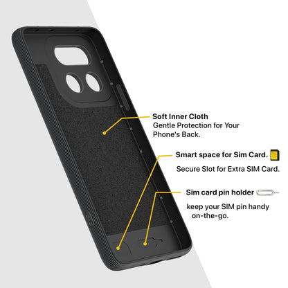 Pikkme grey Silicone mobile back cover for Realme 16 Pro Plus 5G – photo 6