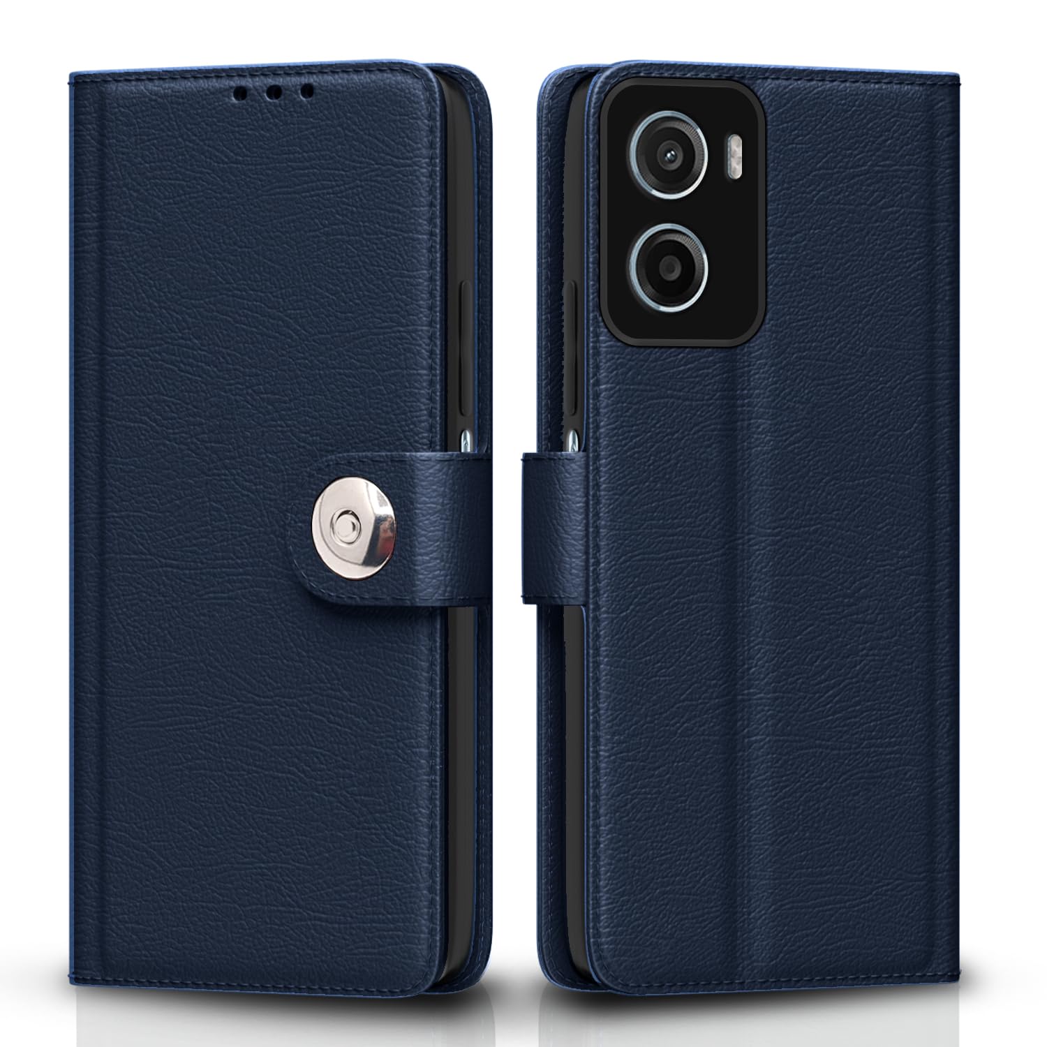 Pikkme blue flip cover for Moto G05