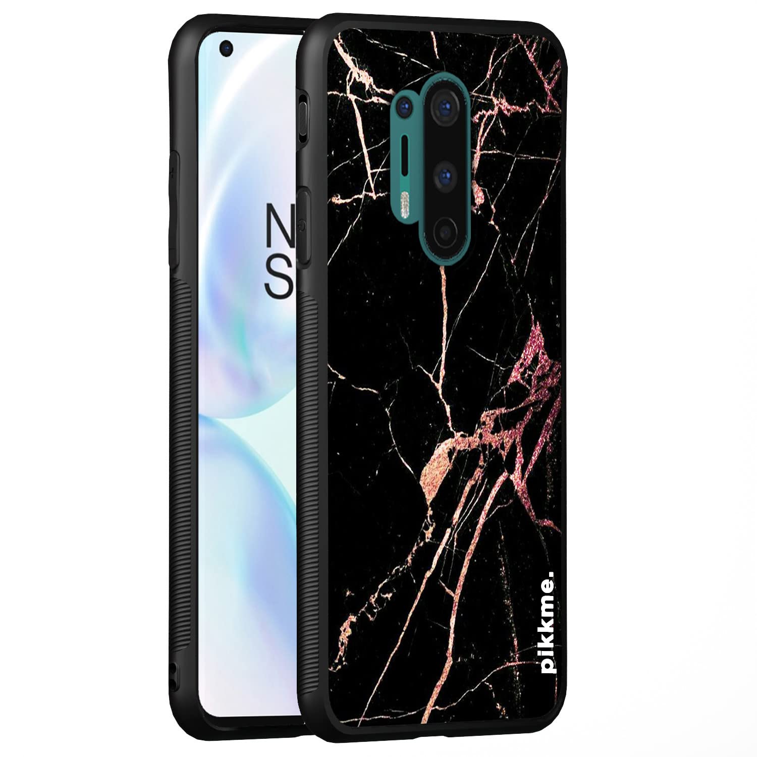 Pikkme Hybrid mobile back cover for OnePlus 8 Pro