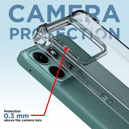 Pikkme transparent Clear back cover for Moto Edge 70 Fusion 5G – photo 5