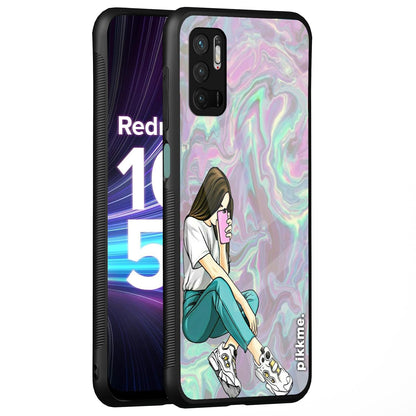 Redmi Note 10T/Poco M3 Pro 5G Hybrid mobile back cover by Pikkme
