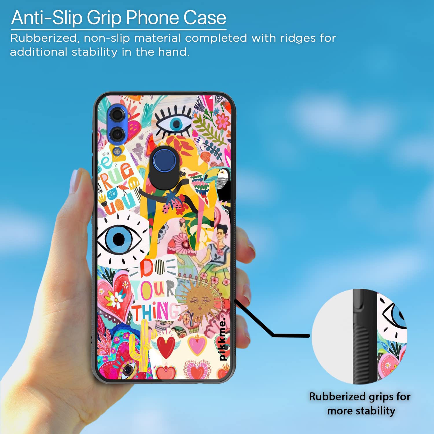 Pikkme Flower back cover for Honor 10 Lite – photo 5