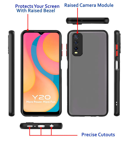 Pikkme Vivo Y12S/Y20/Y20i black back cover – photo 3