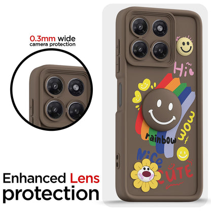 Pikkme Moto G37 5G brown mobile back cover – photo 5