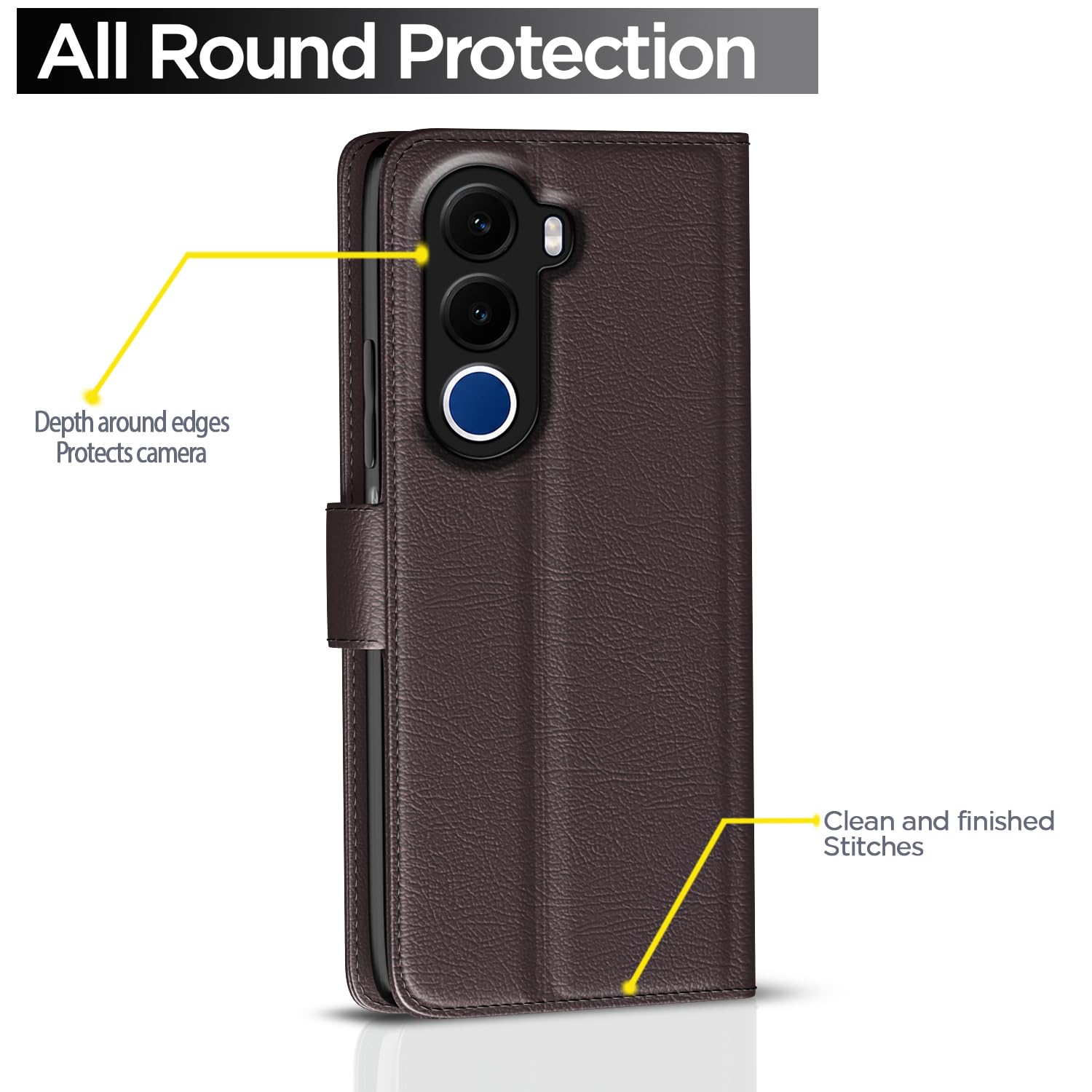 Pikkme coffee flip cover for Realme C100x – photo 4