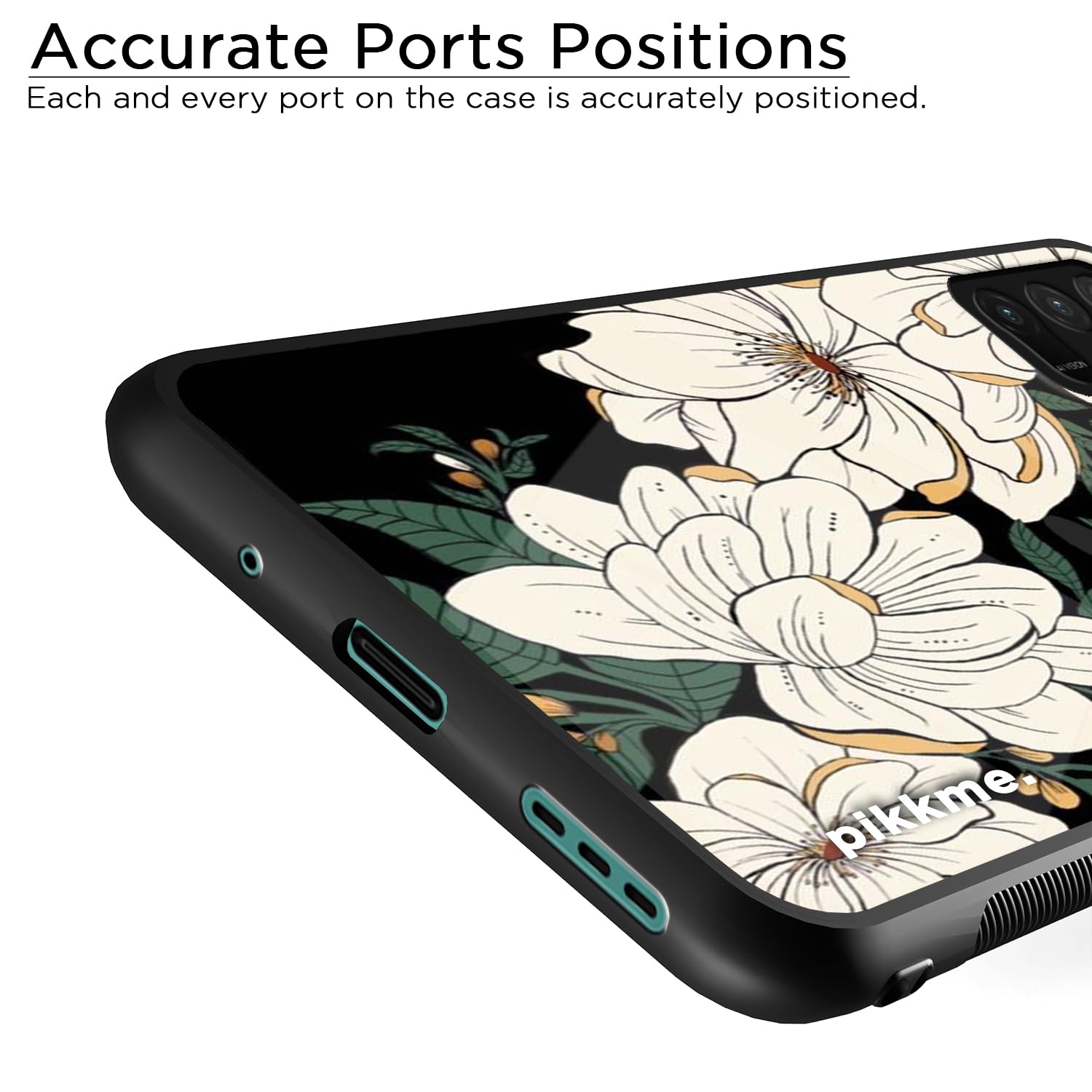 Pikkme Flower phone cover for Redmi Note 10T/Poco M3 Pro 5G – photo 6