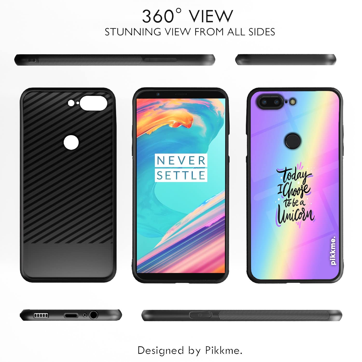 Pikkme OnePlus 5T Hybrid back cover – photo 2