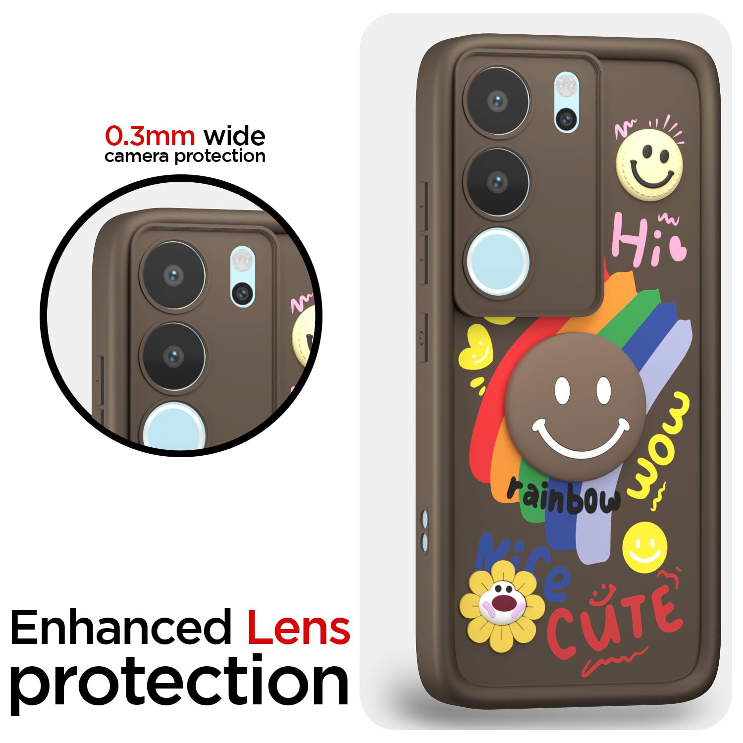Brown mobile cover for Vivo V29/V29 Pro 5G – Pikkme – photo 5