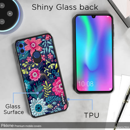 Honor 10 Lite Flower mobile back cover by Pikkme – photo 3