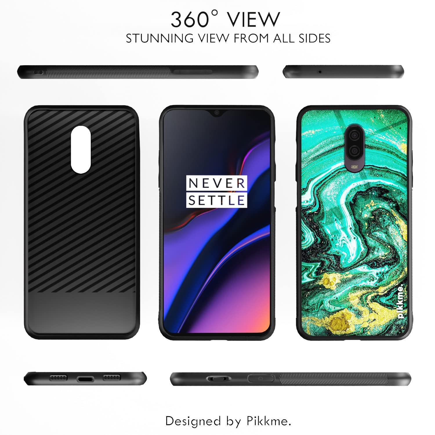 Pikkme Hybrid mobile back cover for OnePlus 6T – photo 2