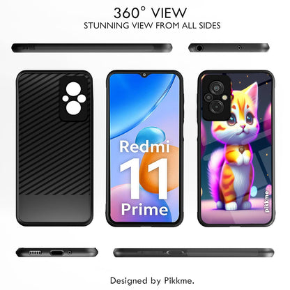 Pikkme Redmi 11 Prime 4G Cat mobile cover – photo 2