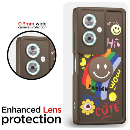 Pikkme brown Soft Silicone phone cover for Oppo A79 5G – photo 5