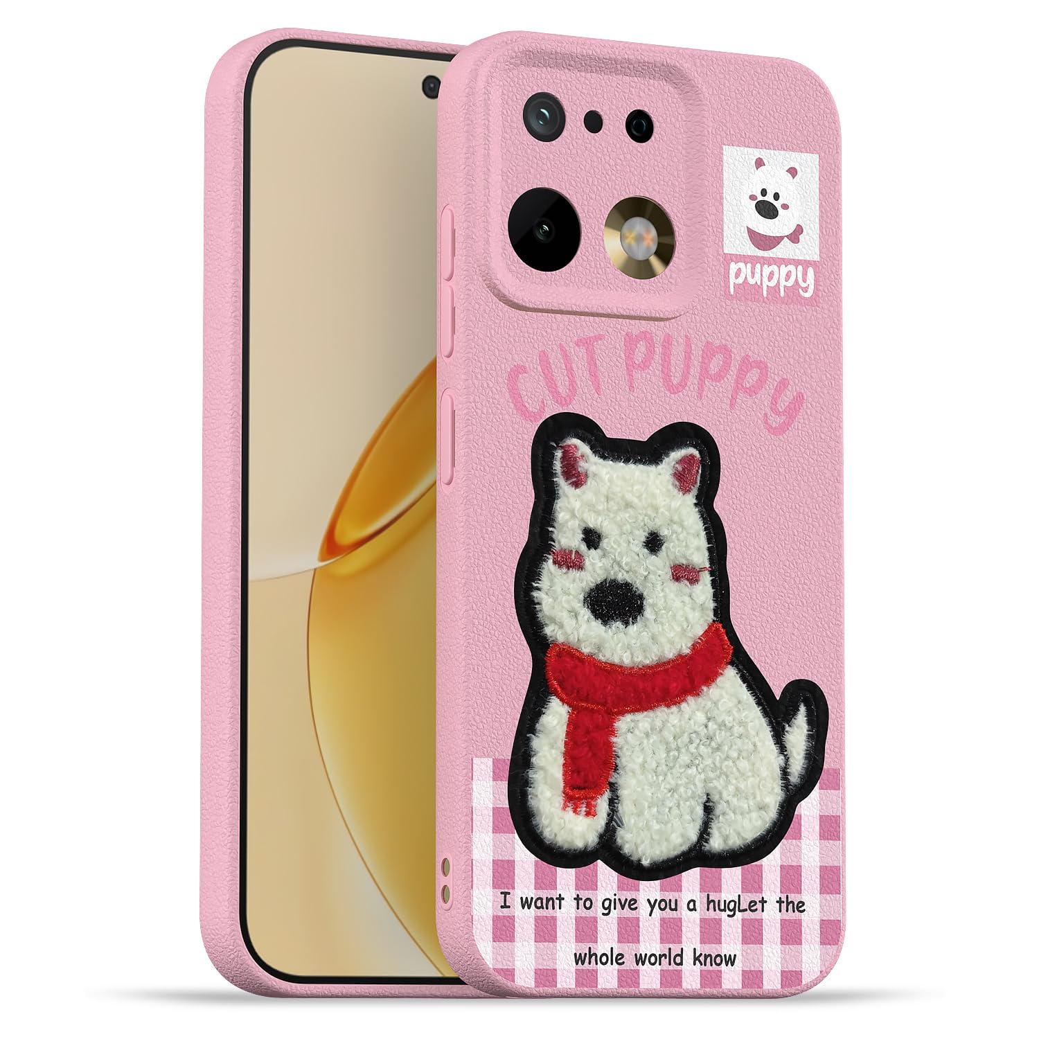 Pikkme Realme 16 Pro 5G pink mobile back cover
