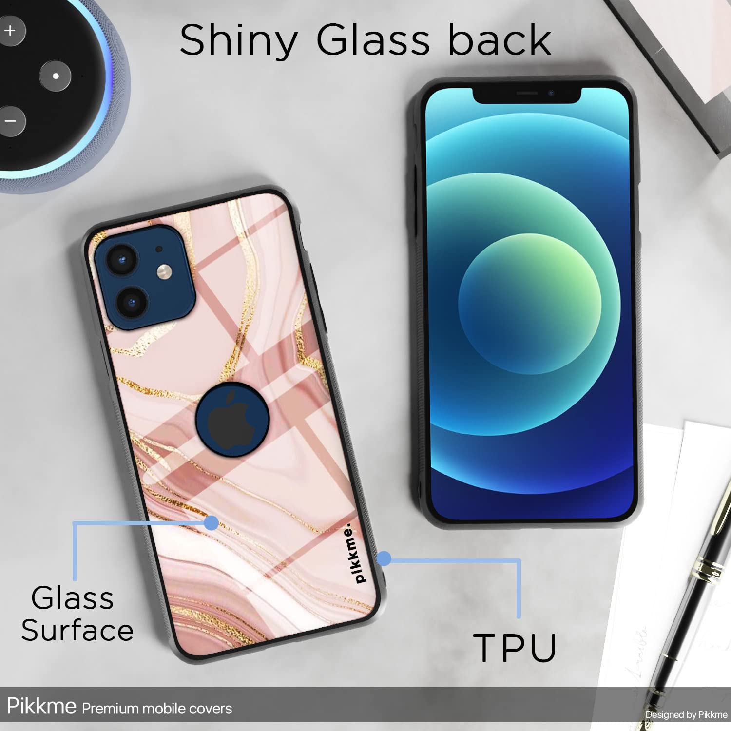 Pikkme Hybrid mobile back cover for iPhone 12 – photo 3