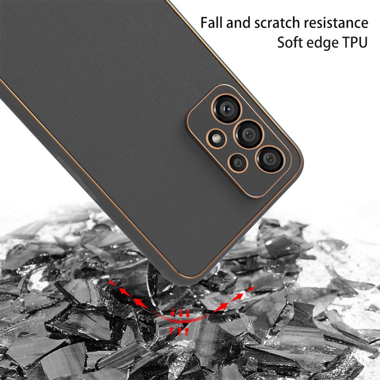 Black Chrome mobile back cover for Samsung A73 5G – Pikkme – photo 3