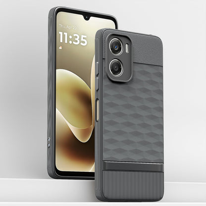 Pikkme Moto G06 Power Silicone grey mobile cover – photo 2