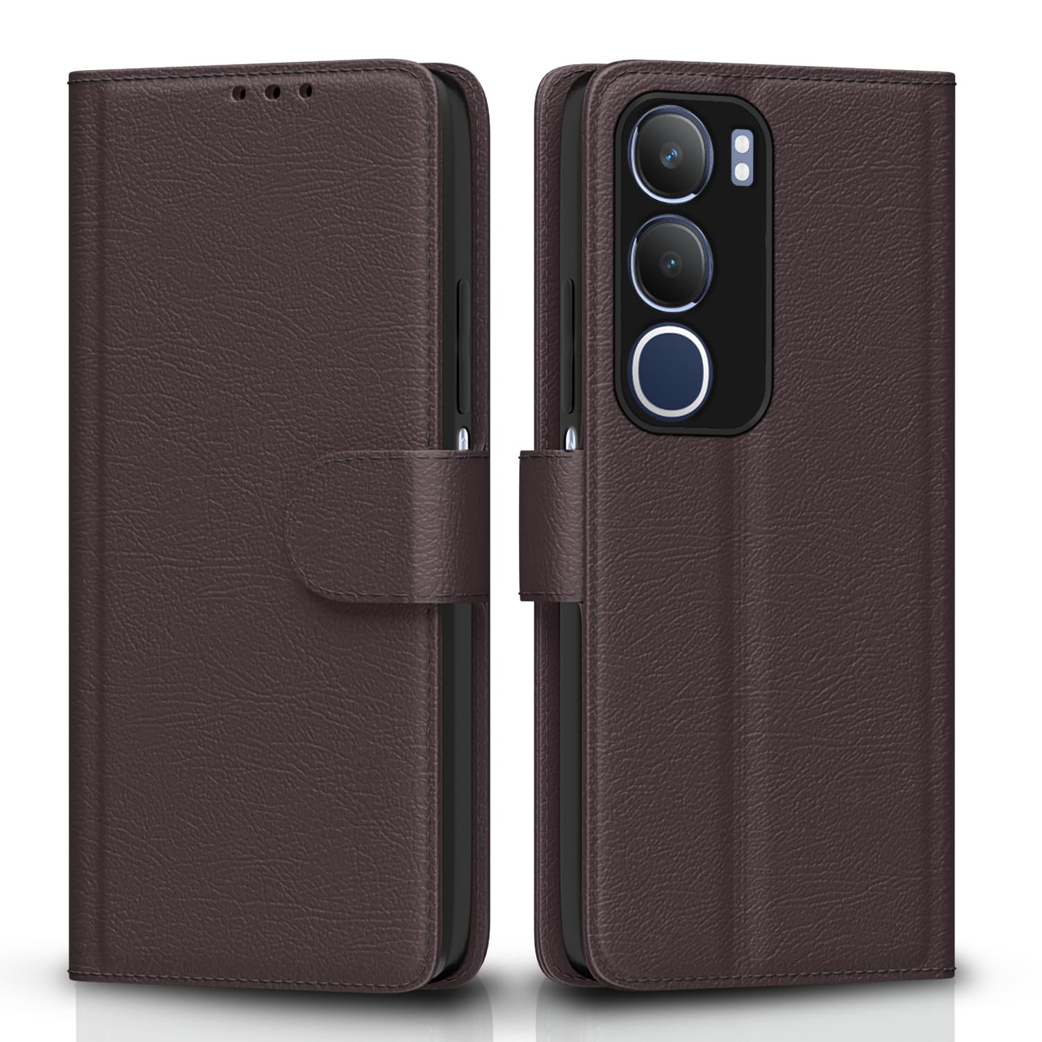 Coffee Wallet mobile flip cover for Vivo Y19s – Pikkme