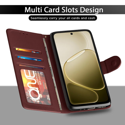 Pikkme Oppo A6 Pro 5G brown flip cover – photo 5