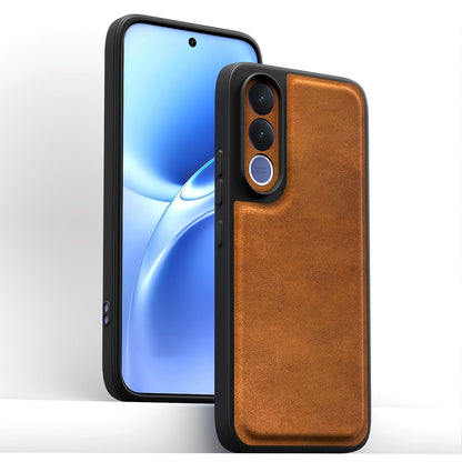 Vivo V70 FE 5G mobile back cover in brown by Pikkme – photo 2