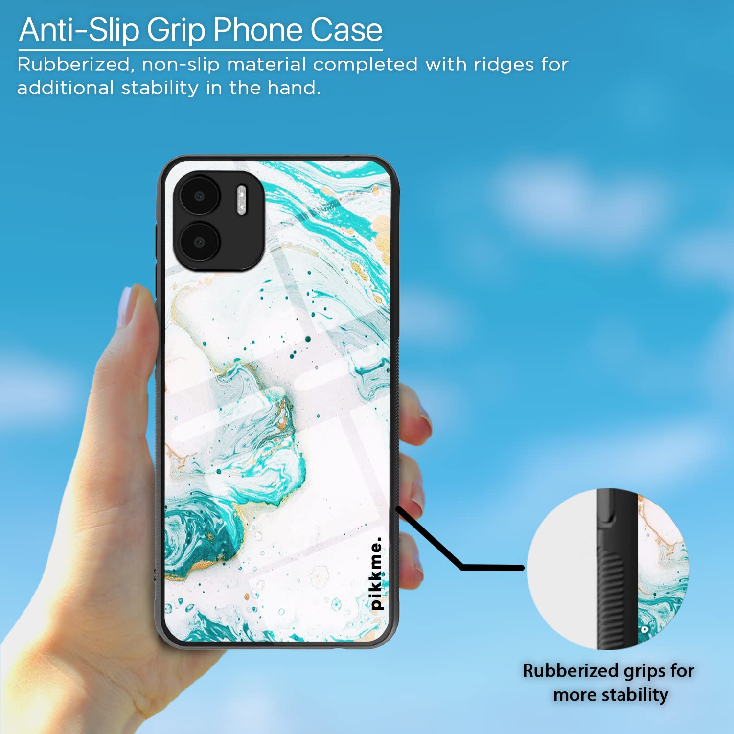 Pikkme Redmi A1/A2 Hybrid mobile back cover – photo 5