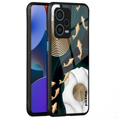 Pikkme Flower mobile cover for Redmi Note 12 Pro Plus 5G