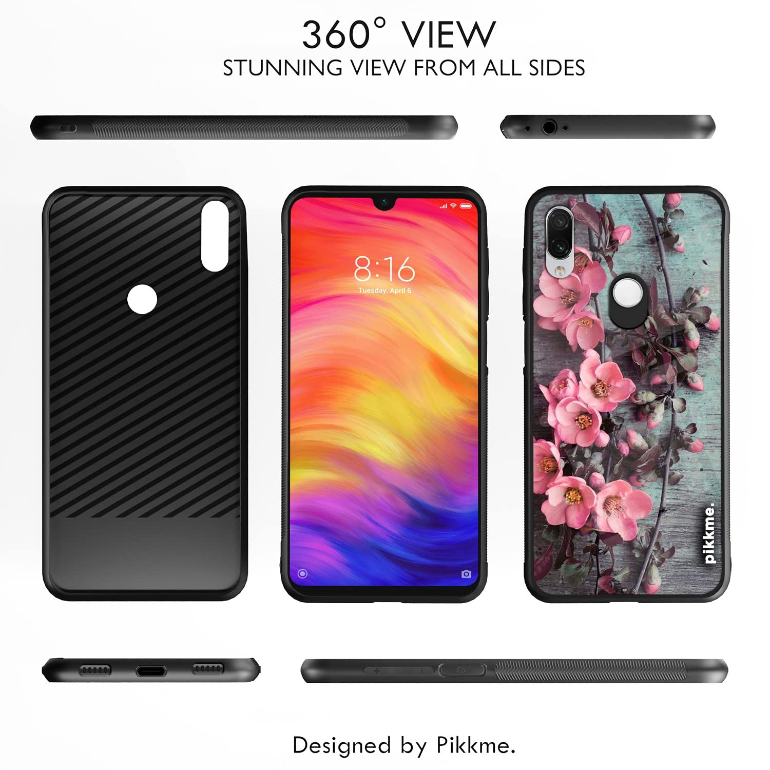 Pikkme Flower phone cover for Redmi Note 7/Note 7 Pro/Note 7s – photo 2