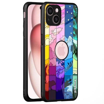 Pikkme iPhone 15 Hybrid mobile back cover